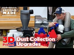 3D Printed Dust Collection Upgrades / Improve workshop dust collection / Best free 3d print files