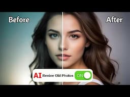 Restore Old Photos to 4K Using AI | How to Restore Old Photos and Videos with AI