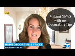 Newsworthy DECORATING TIPS