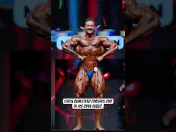 One for the history books. @ChrisBumstead, top 3 in his open debut.