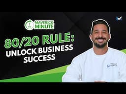 The 80/20 Rule: How To Focus On What Matters Most In Your Business