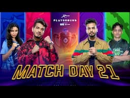 Playground 4 | Match Day 21 | Asphalt | Urfi, Elvish, Munawar, Mythpat, Mortal | @AmazonMXPlayer