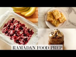 Ramadan Meal Prep | Easy Make & Freeze Recipes