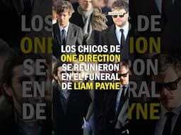 Los chicos de One Direction se reunieron en el funeral de Liam Payne