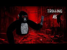 Ghost Trolling As R̵U̵N̸ in gorilla tag (banned kids?!) | Gorilla Tag VR