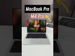 Unboxing of New MacBook Pro M4 Pro #shorts