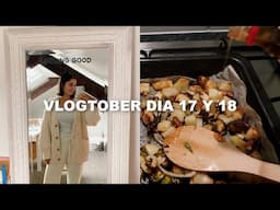 VLOGTOBER DIA 17 Y 18: Tiempo en casa, bts de la marca, se acercan los 30 y pilates | Laura Ubeda