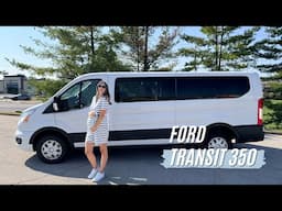 My BIGGEST tour yet... 12 Passenger Ford Transit 350!