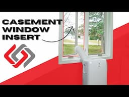 How To Install Portable Air Conditioner in Casement Window (Crank out Push out Window)