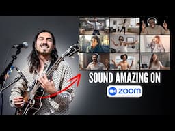 Zoom Meetings for Musicians: Best Audio Setup