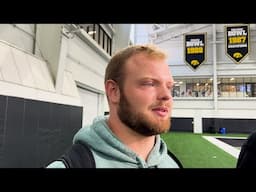 Iowa's Logan Jones on team captain honor, upcoming Brian Ferentz reunion