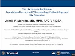 Intro to HIV in the Human Host -- Jamie Morano, MD