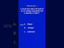 GK |General Knowledge Quiz| Electronics Quiz | Science Quiz |PSC | #shorts @MathsInMalayalam #mcq