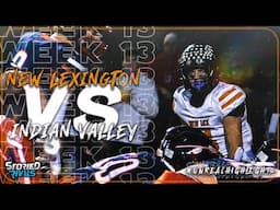 HIGH SCHOOL FOOTBALL | New Lexington vs Indian Valley - Playoff HIGHLIGHT