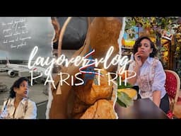 PARIS, FRANCE VLOG | 24hour Layover *flight attendant life*