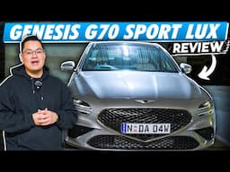 2024 Genesis G70 Sport Lux Review | Underrated and Overlooked Luxury