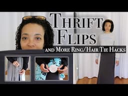 Goodwill Thrift Flips | Trying Out the Ring & Hair Tie Hack Again