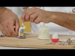 Buddy Valastro Frosts a Tiny Rainbow Cake | Tiny Talk