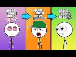 GTA vs GTA Gamers (GREATEST: GTA 3 → GTA 5)