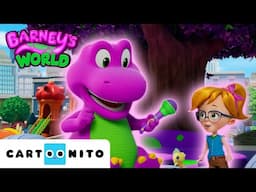 A Big Sad 💜 Meet Barney | Barney's World | Cartoonito Asia