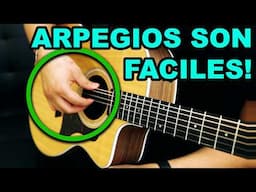 ¿Arpegios en guitarra son faciles de aprender? No los aprendi asi 😲