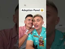 The Day Of Our ADOPTION PANEL 🥹 #adoption #couplegoals #adoptme