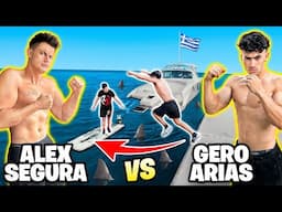 Álex Segura VS Gero Arias👊 SI TE CAES PIERDES en un BARCO HUNDIDO 🇬🇷