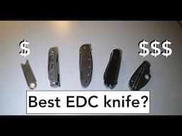 Best EDC knife? Victorinox, Kershaw, Gerber, Spyderco & more!