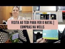 Vlog compras na Wells | Visita ao TEDi para ver coleção de NATAL 🎄 | Fiquei doente 😷 #vlog