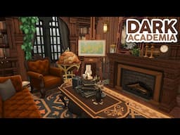 Dark Academia Apartment // The Sims 4 Speed Build: Apartment Renovation