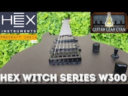 Hex Witch Series W300 S/MGY Electric Guitar