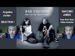 Angelina Jordan Bad Valentine (Piano Diaries) reaction Punk Rock Head SingerBassPlayer Giacomo James