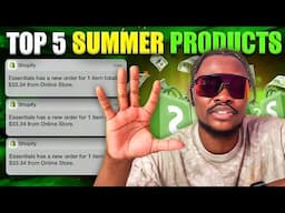 Top 5 SUMMER PRODUCTS Generating $100,000 Dropshipping | June Summer Products | Dropshipping Shopify