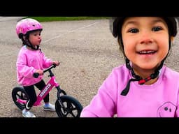 Oak takes her bike OFF Roading! (the movie) Our Favorite videos at the PARK and cooking pizza