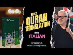 The First Translation Of The Quran Into Italian By A Muslim (Hamza Roberto Piccardo)