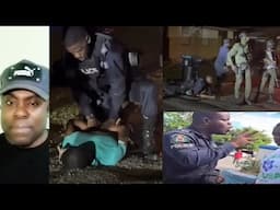 Police hold man down till ppl bawl for him, Thief confusing explanation