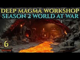 DEEP MAGMA WORKSHOP - Lets Play DWARF FORTRESS Gameplay Ep 06