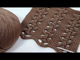 Look, you won't believe how I knit this! crochet stitches