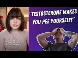 REACTING TO DETRANSITIONER'S "DARK SIDE OF TESTOSTERONE" TIKTOK