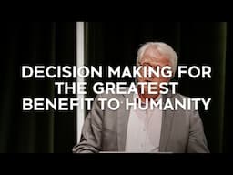 Nobel Prize Dialogue Sydney | Decision Making for the Greatest Benefit to Humanity