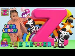 The Letter Z ~ Fun Learning for Toddlers ~ Activities, Nursery Rhymes, Numbers, and Colors! #learn