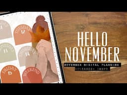 Hello NOVEMBER 24! Here’s NEW digital planning stickers, widgets, inserts and more! Plus inspo!