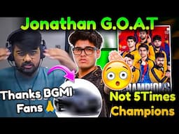 Not 5 Times Champions😳 Neutrino Thanks To GodL BGMI Fans💛 Jonathan GOAT🐐