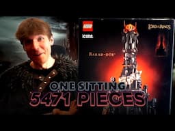 Aethel Builds LEGO The Lord of the Rings: Barad-dûr - Part 3