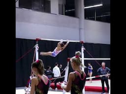 Morgan Hurd Hits Bar Routine With Stuck Dismount - Day 2 Training - 2017 World Championships