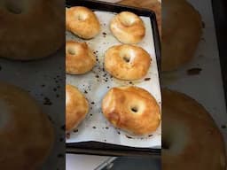 Homemade bagels