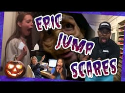 EPIC JUMPSCARES!! #4 (Halloween Edition) | TRY NOT TO LAUGH 2018