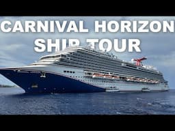 Carnival Horizon SHIP TOUR 2024 | Deck-by-Deck |