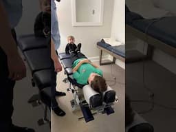 Baby Chiropractor Wants To Help Chiro Dad! 🥹 #shorts