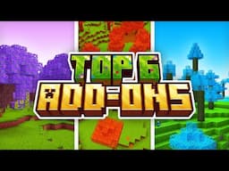 🔥 TOP 6 Best Add-Ons for Minecraft Bedrock Edition | Minecraft Bedrock 1.21+